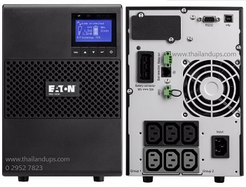 [9SX1000I] - Double-conversion topology. The Eaton 9SX constantly monitors power conditions and regulates voltage and frequency,